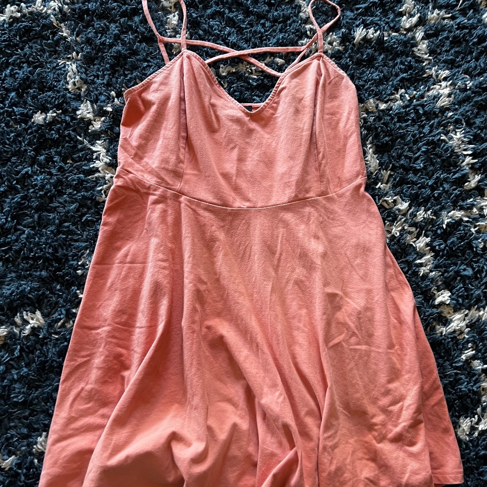 Pastel pink dress